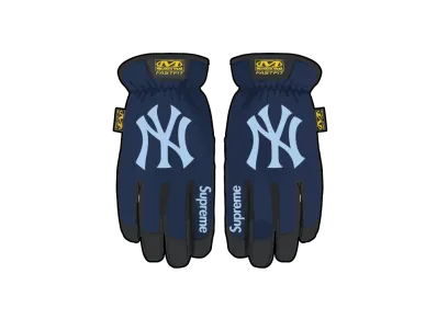 Supreme x Mechanix x MLB FastFit Teams Gloves "Navy"