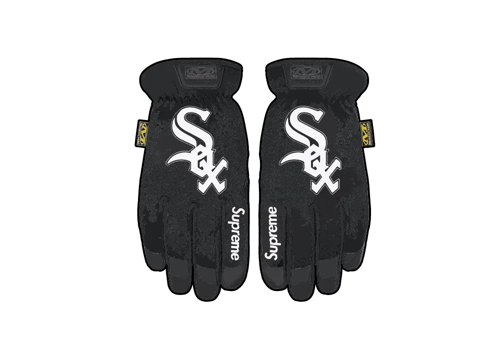 Supreme x Mechanix x MLB FastFit Teams Gloves "Black"