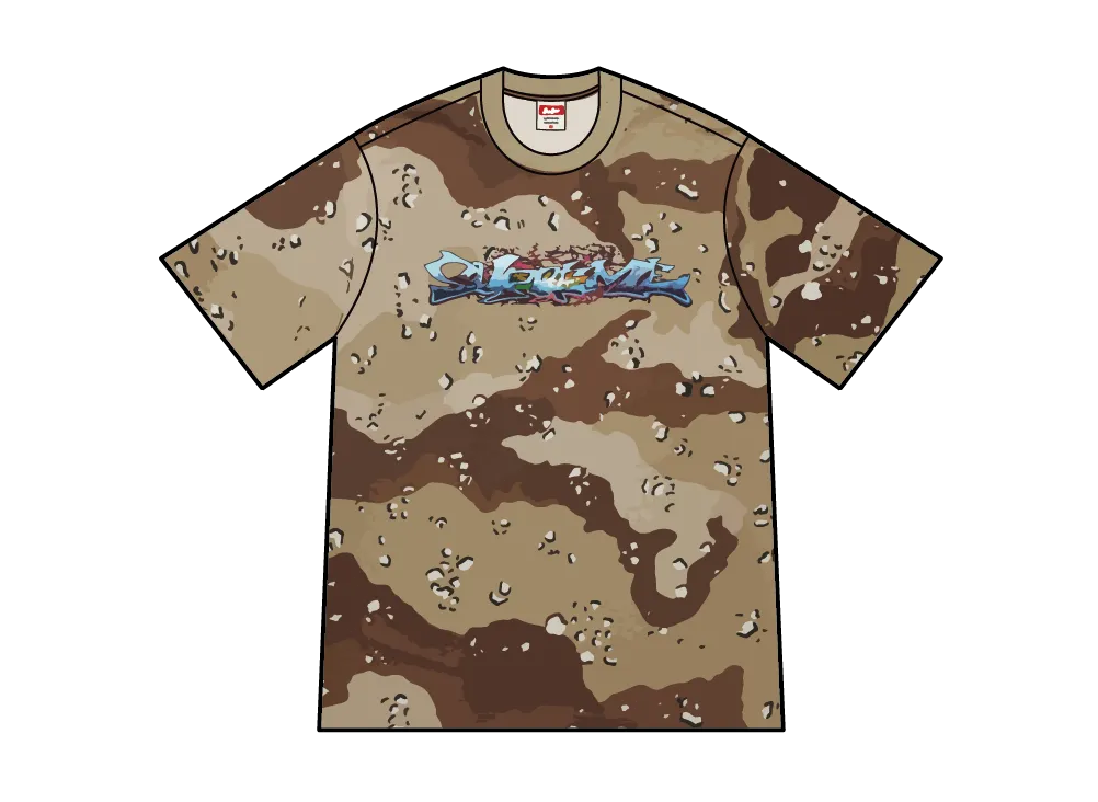 Supreme Tag Tee "Chocolate Chip Camo"
