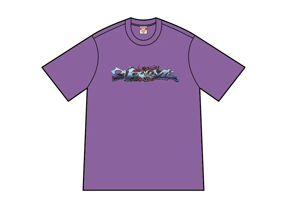 Supreme Tag Tee "Purple"
