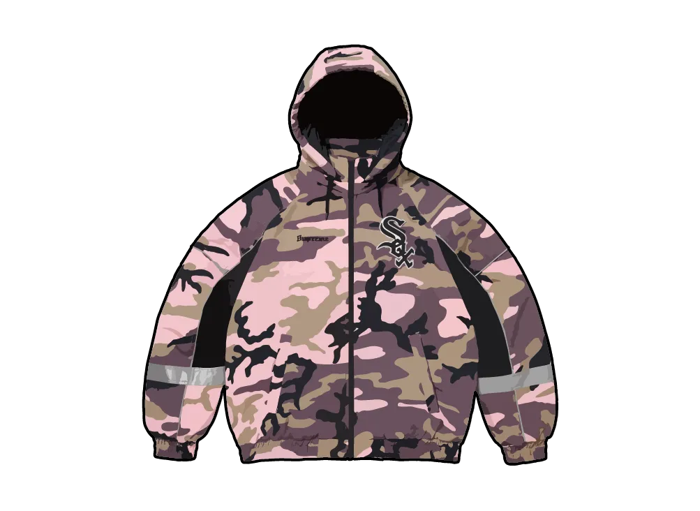 Supreme x Chicago White Sox Stadium Jacket "Pink Camo"