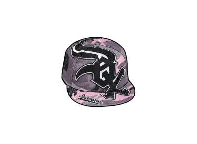 Supreme x Chicago White Sox x New Era Adjustable "Pink Camo"