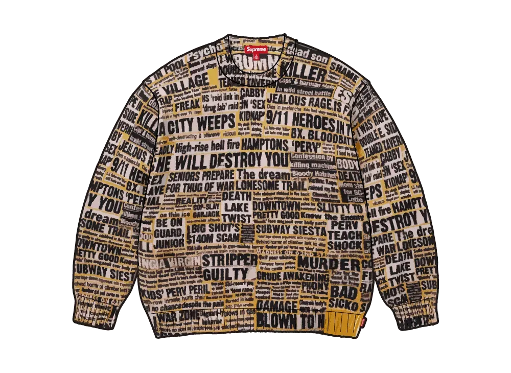 Supreme x Dash Snow Sweater "Multi"