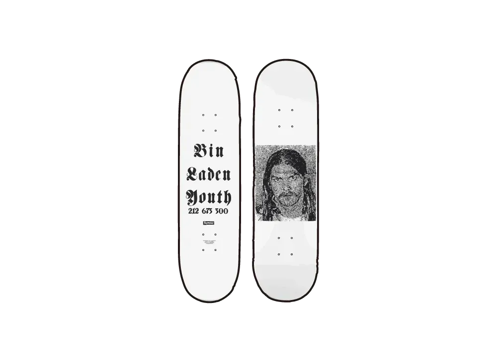 Supreme x Dash Snow Skateboard "White"
