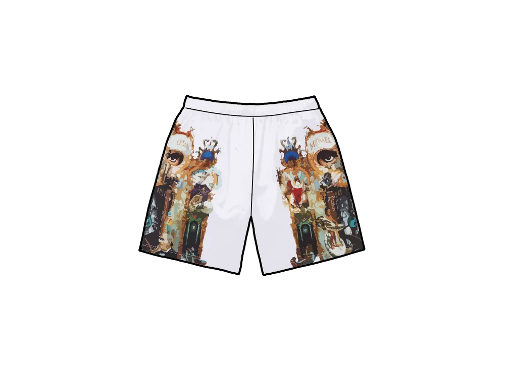 Supreme x Michael Jackson Dangerous Mesh Short 