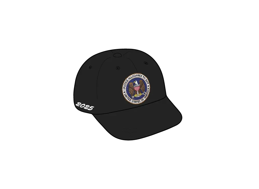 Supreme Pledge Allegiance 6-Panel "Black"