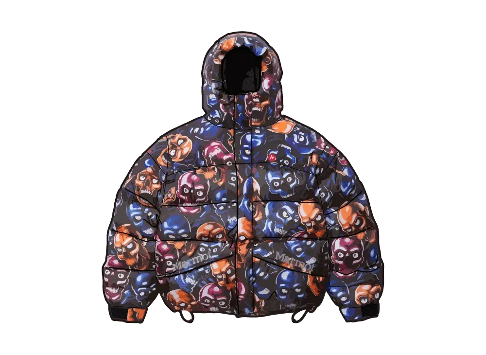 シュプリーム x マーモット 800フィルダウンパーカー "マルチ"