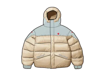 Supreme x Marmot 800-Fill Down Parka "Tan"