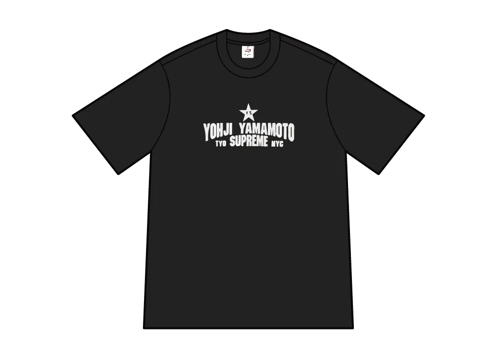 Supreme® Y’s Star Tee ヨウジヤマモトXXLサイズ黒新品 XXL】 Supreme Y's Star Tee YOHJI 新品 未開封 - メルカリ