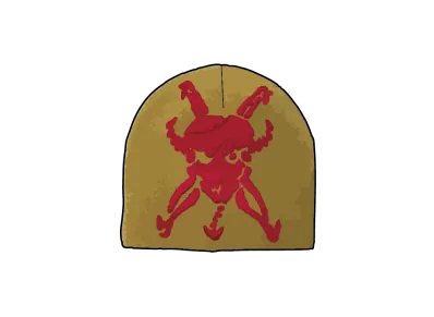 Supreme x Y's by Yohji Yamamoto Skull Beanie "Olive"