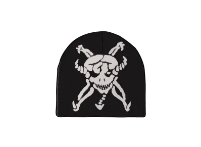 Supreme x Y's by Yohji Yamamoto Skull Beanie "Black"
