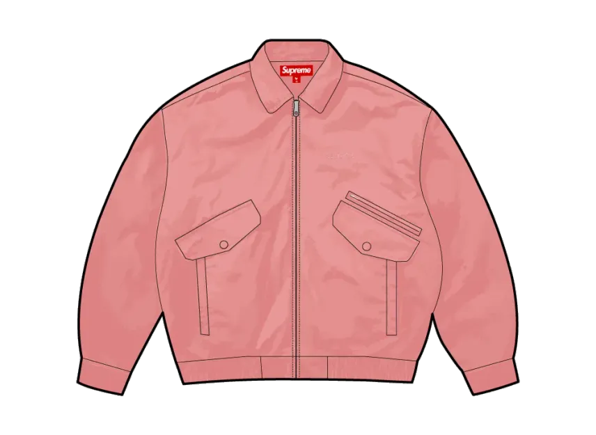 Supreme 25FW Hooded Utility Jacket Pink Supreme 25FW Hooded Utility Jacket Pink