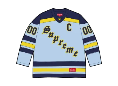 Supreme Fire & Ice Hockey Jersey "Light Blue"