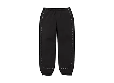 Supreme Piping Sweatpant "Black"