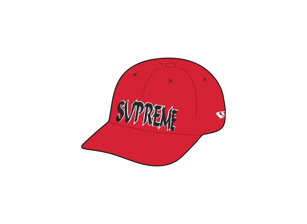 Supreme Sharp Spellout Adjustable New Era 