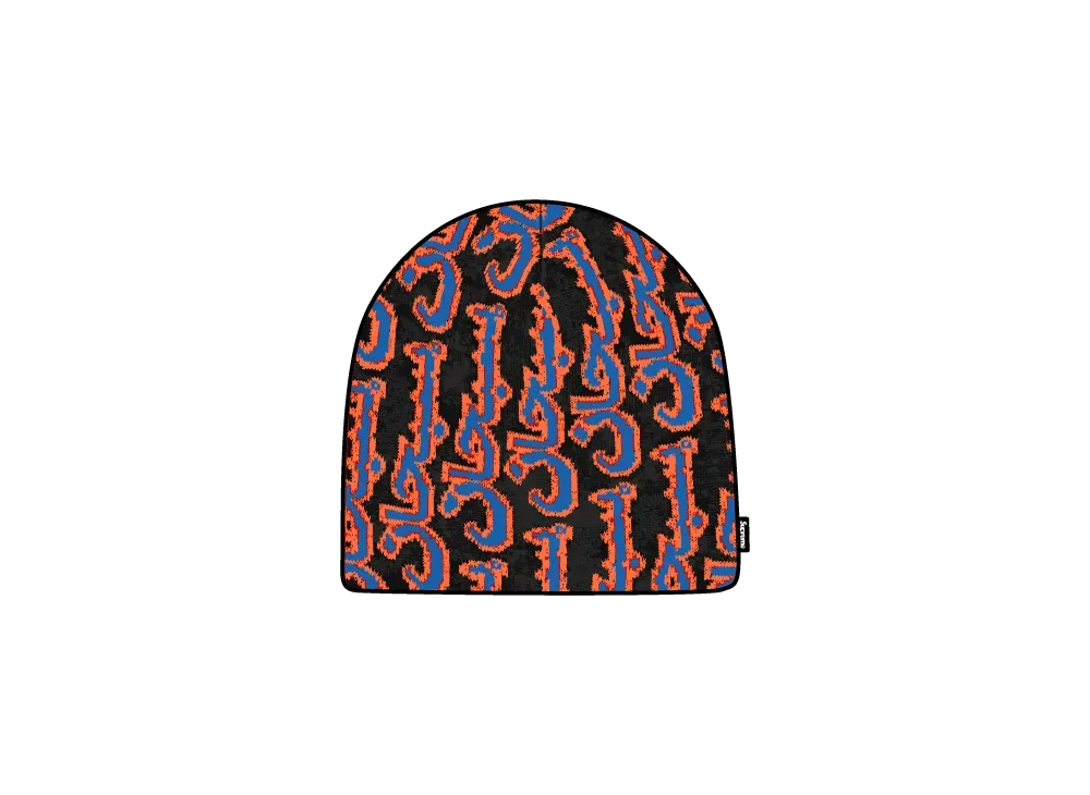 Supreme Arabic Jacquard Beanie 