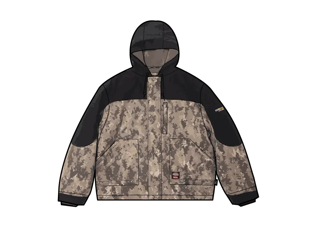 Supreme x Dickies Cordura Hooded Work Jacket 