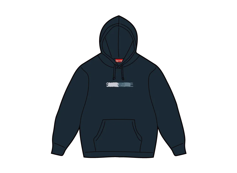 Supreme x Swarovski Motion Logo Hooded Sweatshirt 
