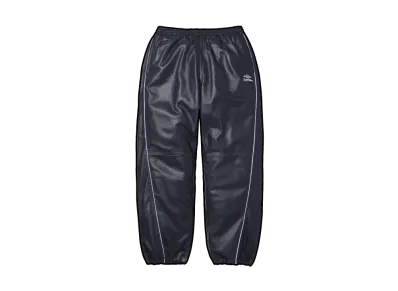 Supreme x Umbro Leather Track Pant "Navy"