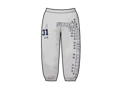 Supreme League Champs Sweatpant "Heather Grey"