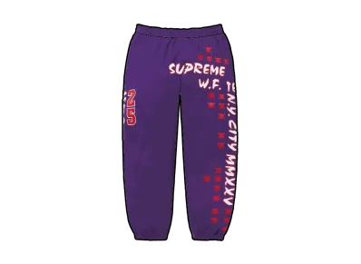 Supreme League Champs Sweatpant "Purple"
