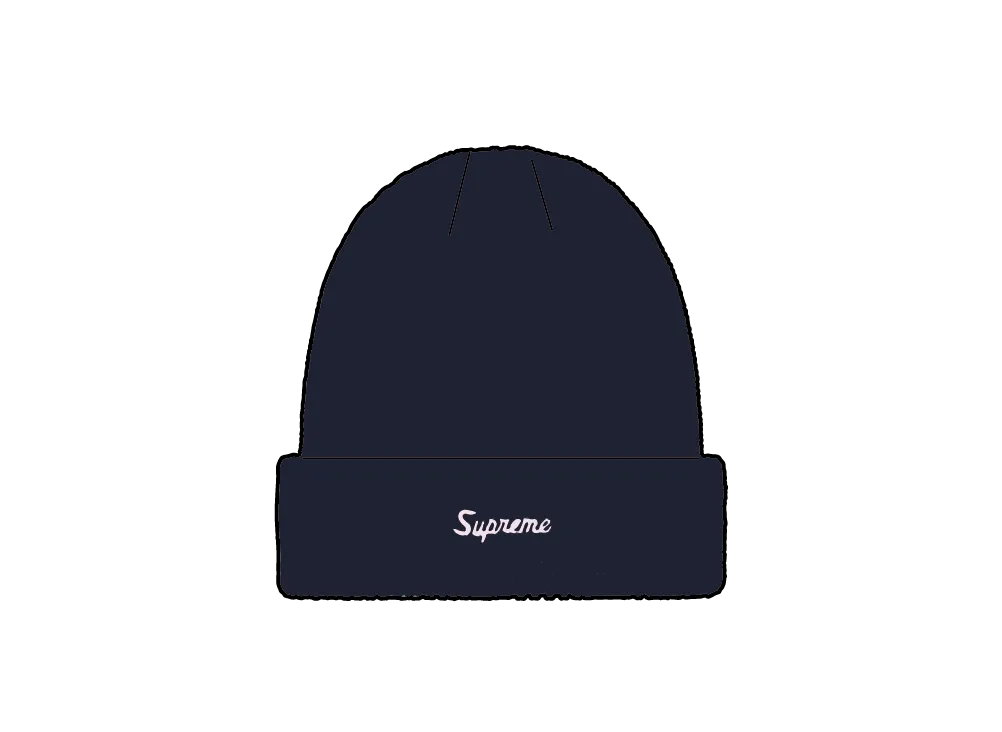Supreme Loose Gauge Beanie (25FW)  "Navy"