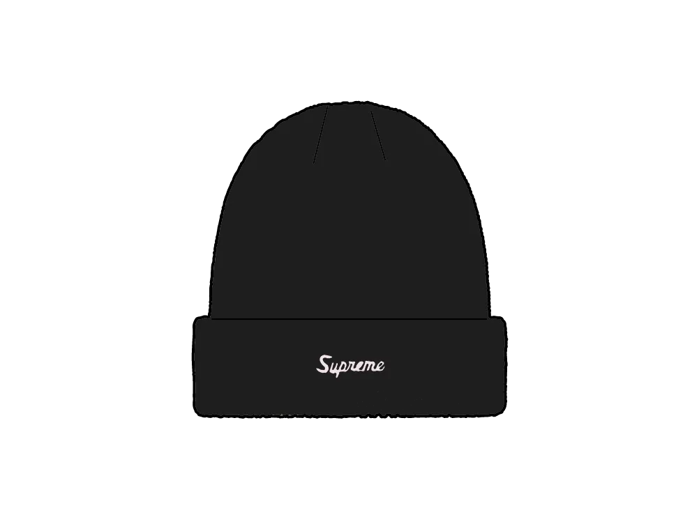 Supreme シュプリーム Loose Gauge Beanie ブラック Supreme Rainbow Loose Gauge Beanie (FW24) - $40