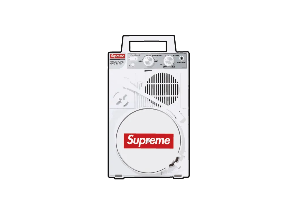 Supreme®/ANABAS GP-N3S Portable Record ANABAS audio GP-N3R GMX-N3 Portable Records Player 2 Set