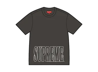 Supreme Cracked Stretch S/S Top "Black"