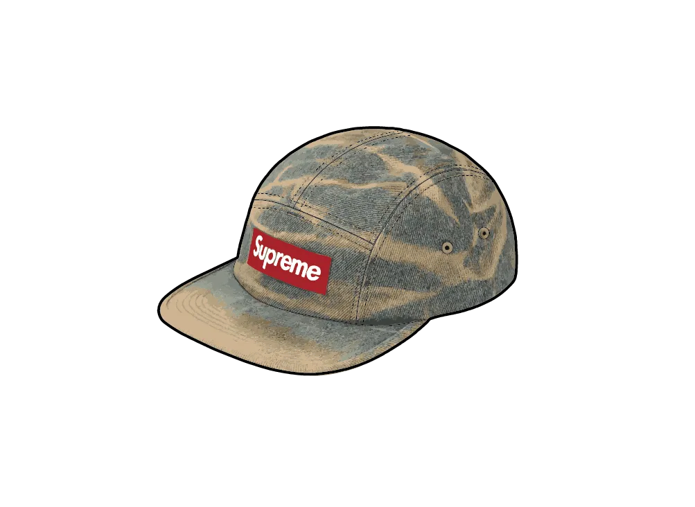 Supreme Denim Camp Cap 