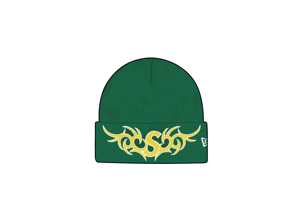 Supreme New Era Tribal S Logo Beanie 