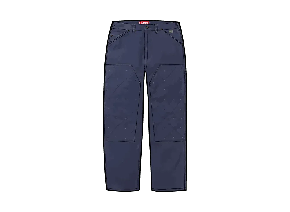 Supreme x b.b. Simon Quilted Double Knee Painter Pant "Navy"