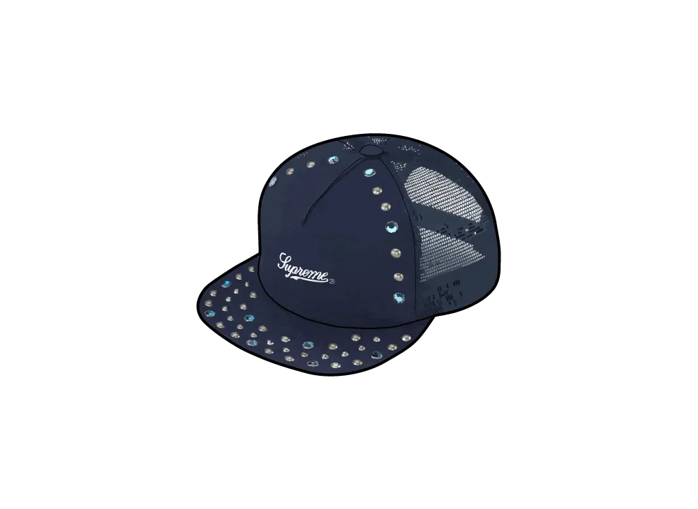 Supreme Simon Hats 帽子 Supreme X Simon Studded Canvas Cap Supreme