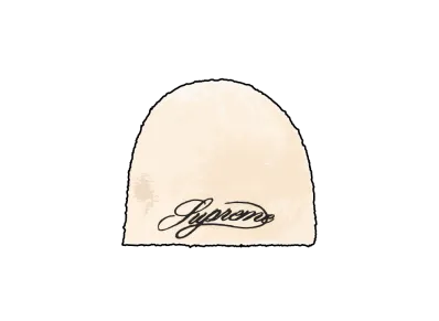 Supreme x Kangol Furgora Script Beanie "Natural"
