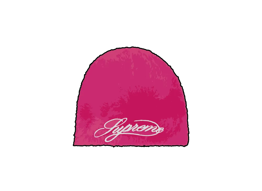 Supreme x Kangol Furgora Script Beanie "Fuchsia"