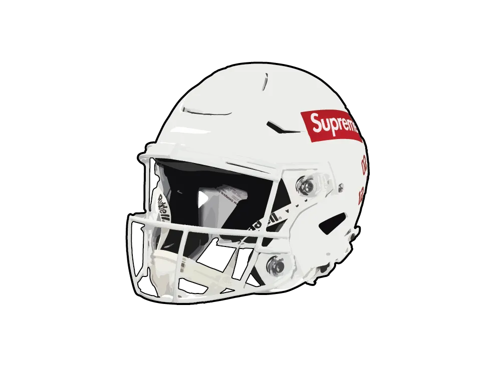 Supreme x Riddell SpeedFlex Helmet "White"