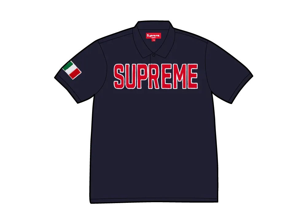 Supreme Twill Applique Polo 