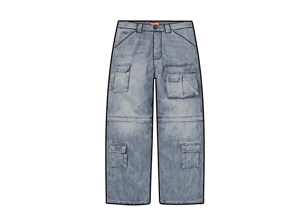 Supreme Zip-Off Utility Pant "Denim"
