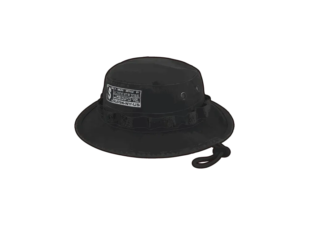 Supreme Military Boonie "Black"