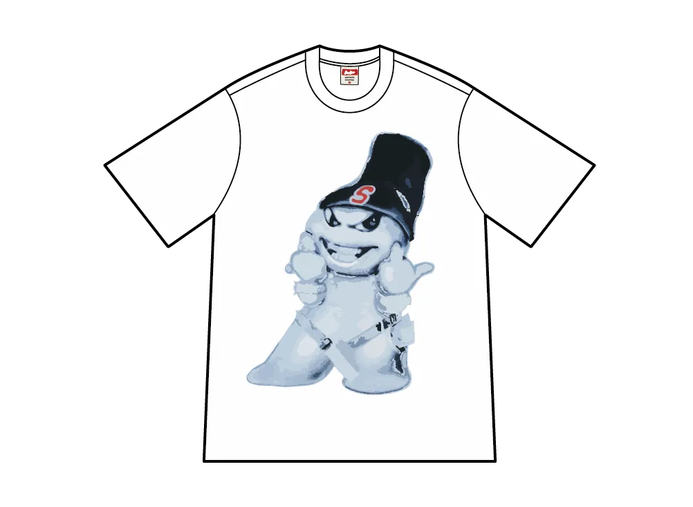 Supreme man Tee White スノウマンT Supreme Manhattan Tee White Men's - SS22 - US