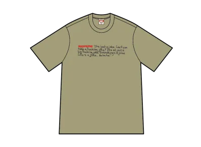 Supreme Joke Tee "Light Olive"