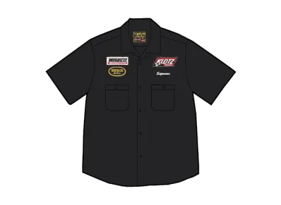 Supreme x Vanson Leathers S/S Work Shirt "Black"