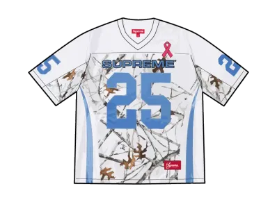 Supreme Breast Cancer Awareness Football Jersey "White"