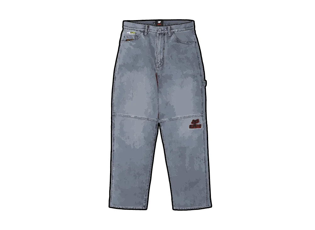 Supreme x Fox Racing Cordura Baggy Jean "Denim"