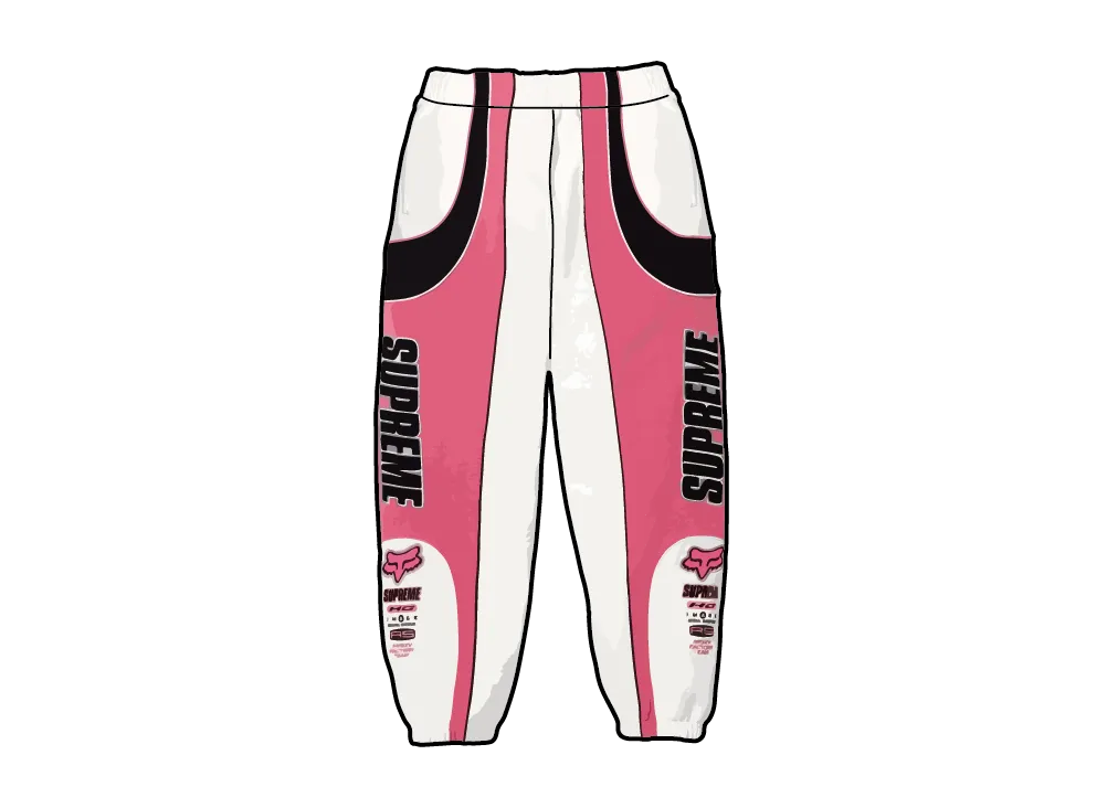 Supreme x Fox Racing Sweatpant "White"