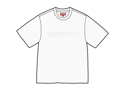 Supreme Collegiate Applique S/S Top "White"
