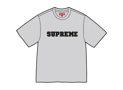 Supreme Collegiate Applique S/S Top "Heather Grey"