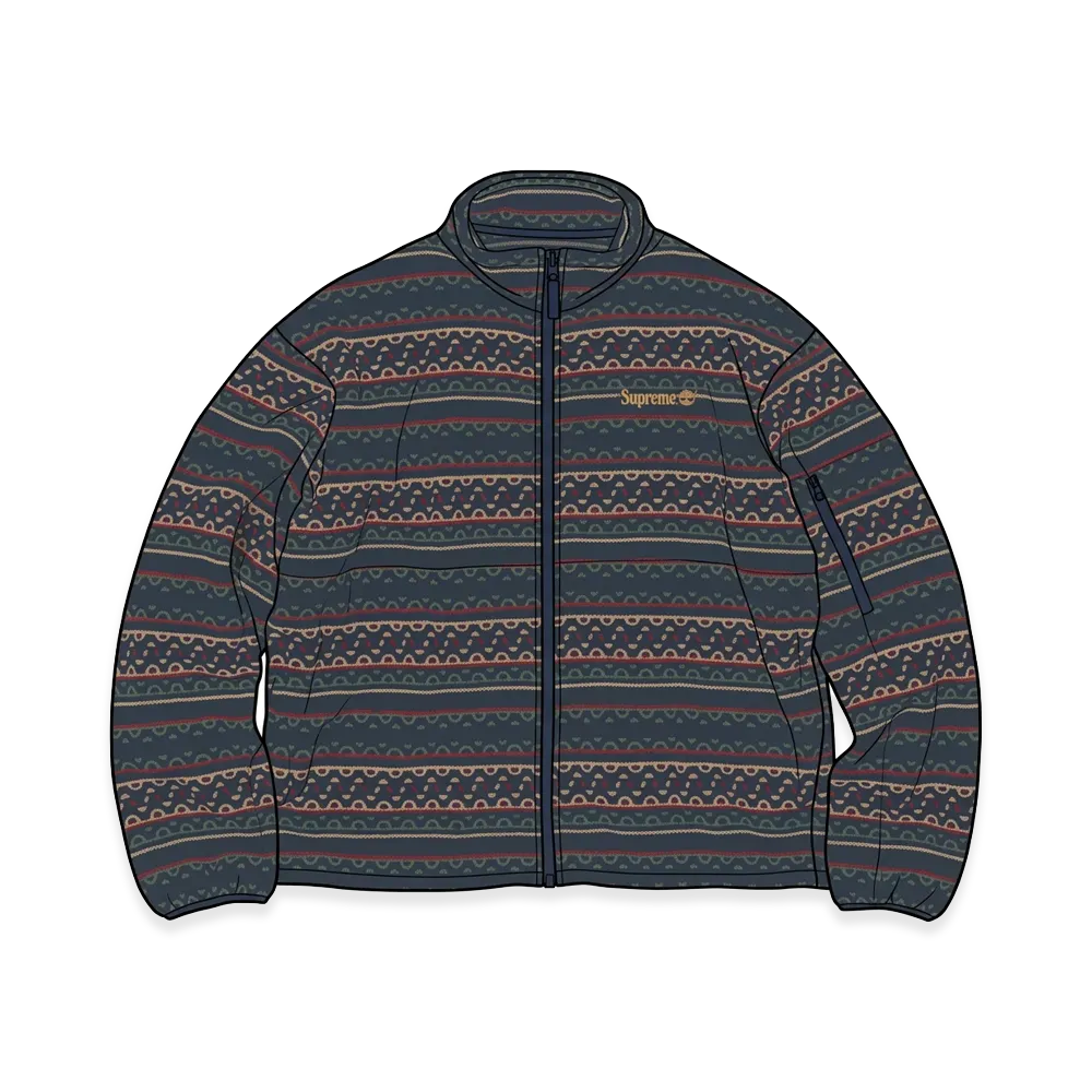 Supreme x Timberland Polartec Jacket "Multicolor"