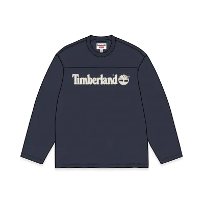 Supreme x Timberland L/S Football Top "Navy"