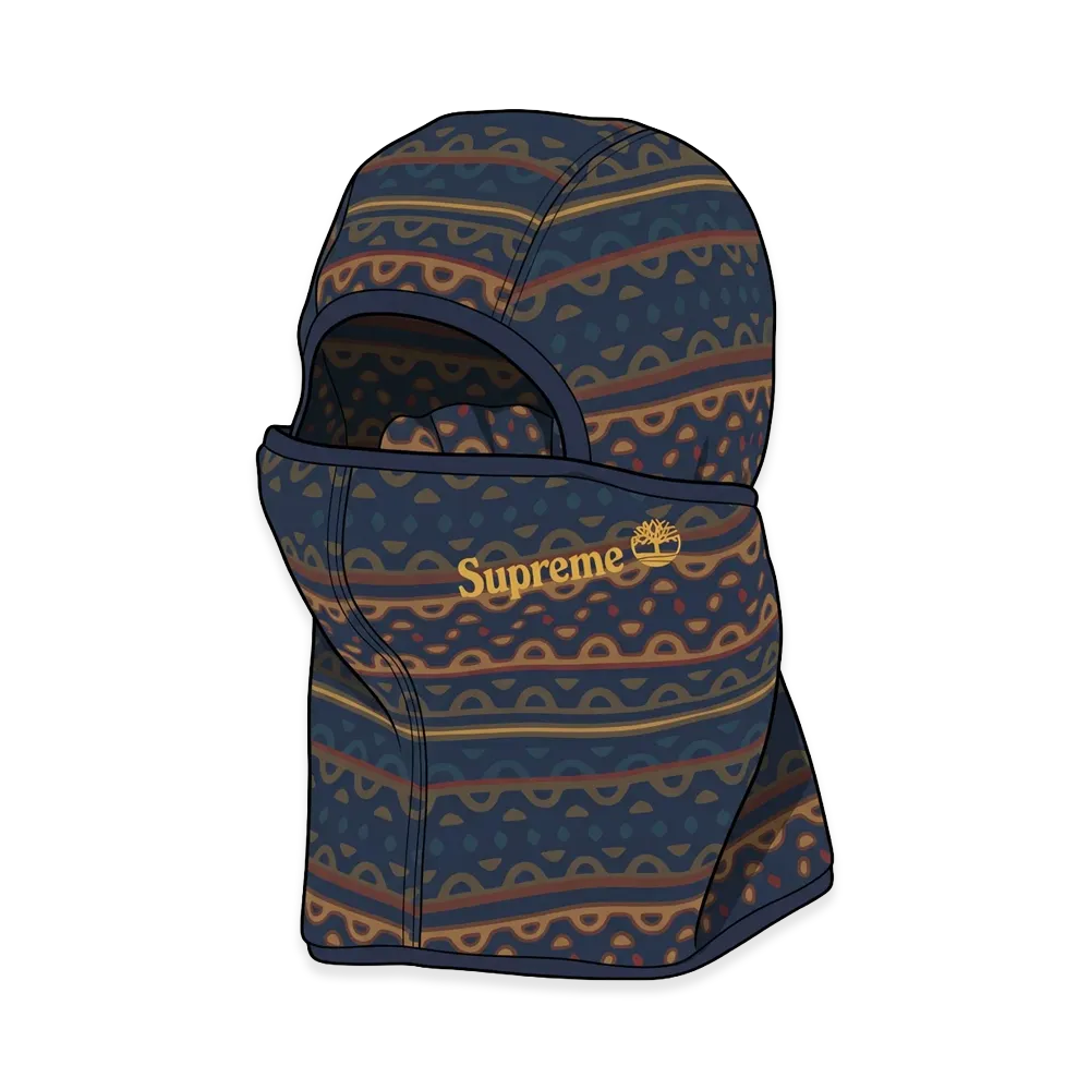 Supreme x Timberland Polartec Balaclava "Multicolor"